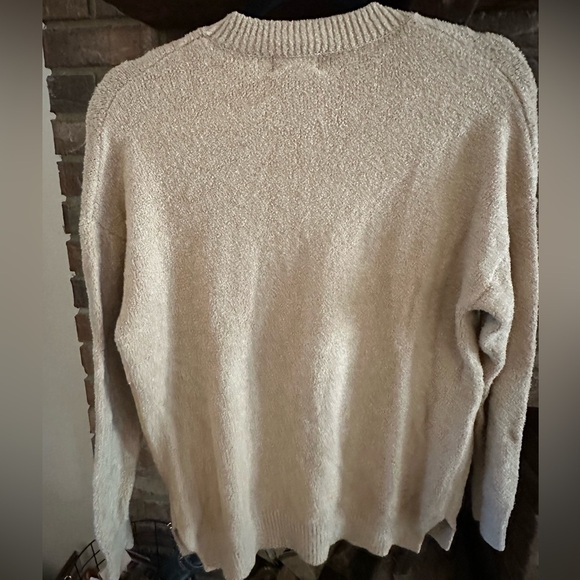 Dreamers Cream Cozy Crewneck Sweater - Picture 2 of 5